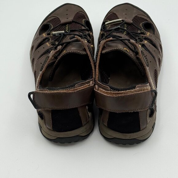 Merrell Portage Web Sandals 13 Dark Earth Performance Footwear Water Trekking - Picture 3 of 14